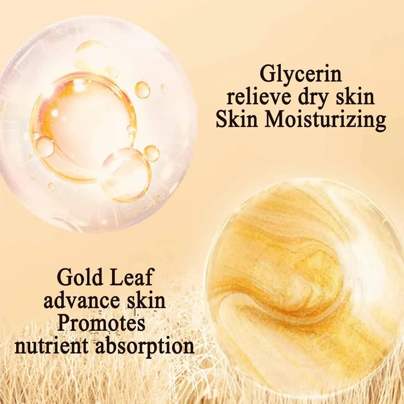 98.4% Gold Foil Peel-Off Mask Buy 1 Get 1 Free - Pack Of 2