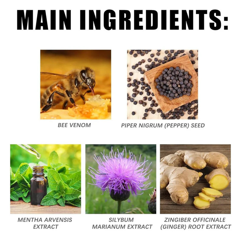 Bee Venom Lymphatic Drainage & Slimming Foot Patches 🌿👣