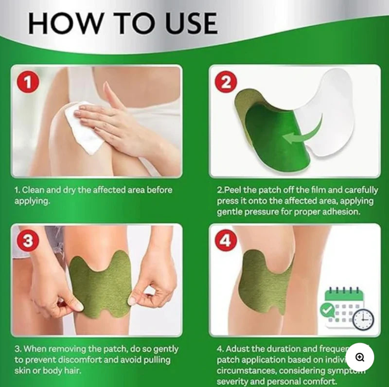 Herbal Knee Pain Relief Patches (24 Patches OFFER)