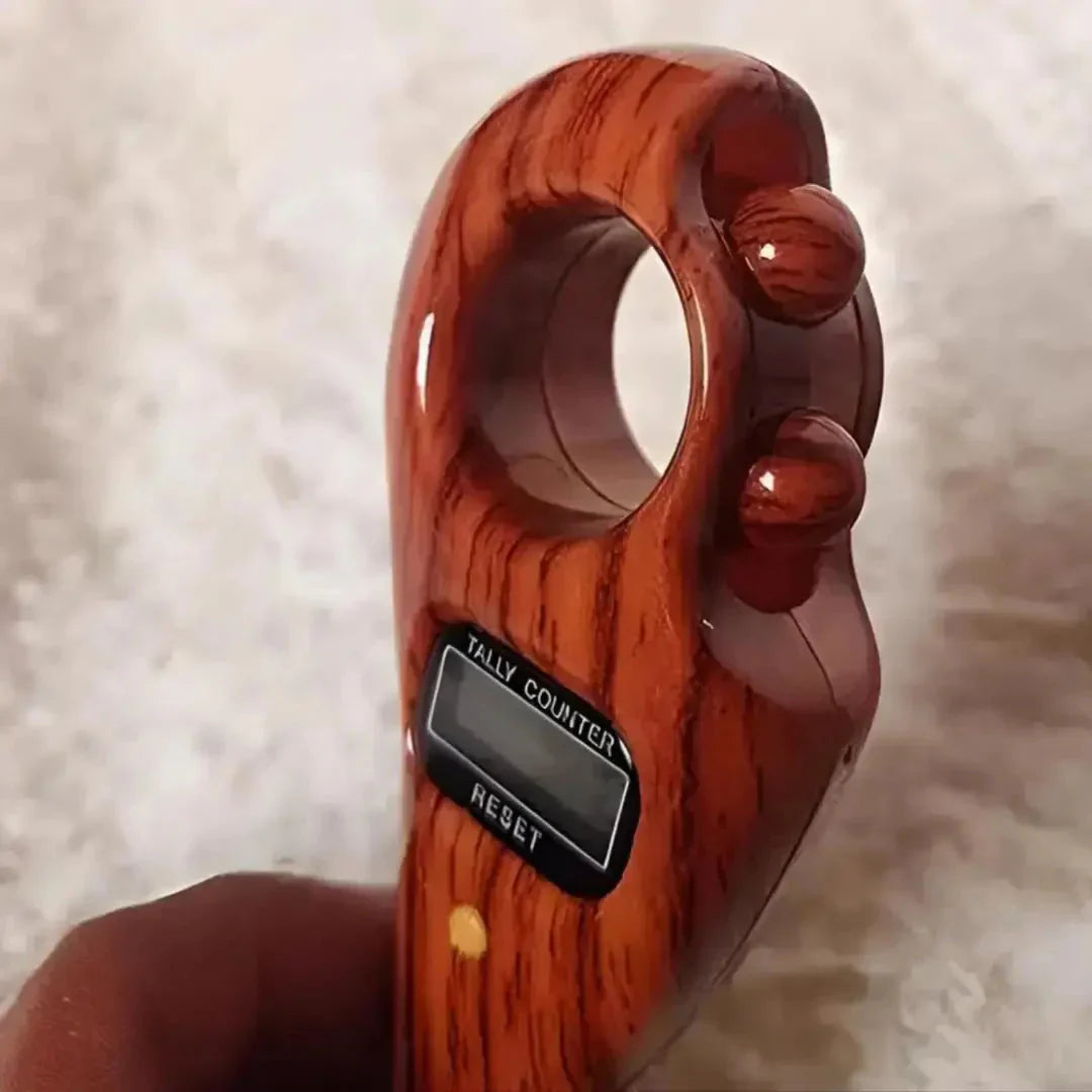 Mala Jaap Counter - Digital Finger Counter for Prayer
