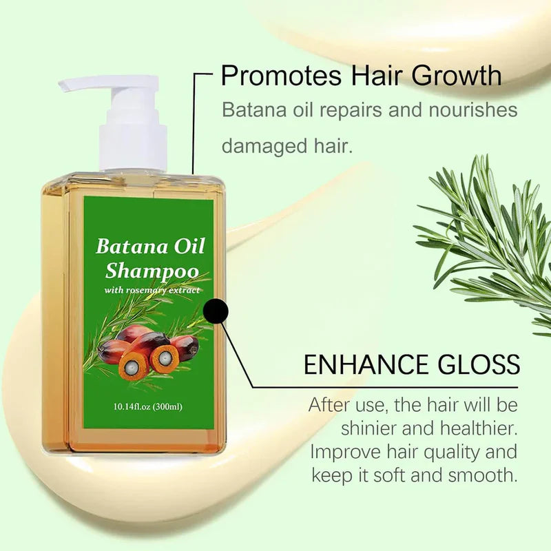 Batana Oil Shampoo for Hair Growth with Rosemary Extractš±āØ