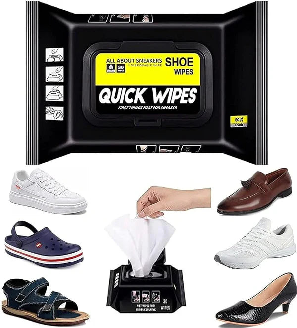 Natural Sneaker & Shoe Cleaner Wipes