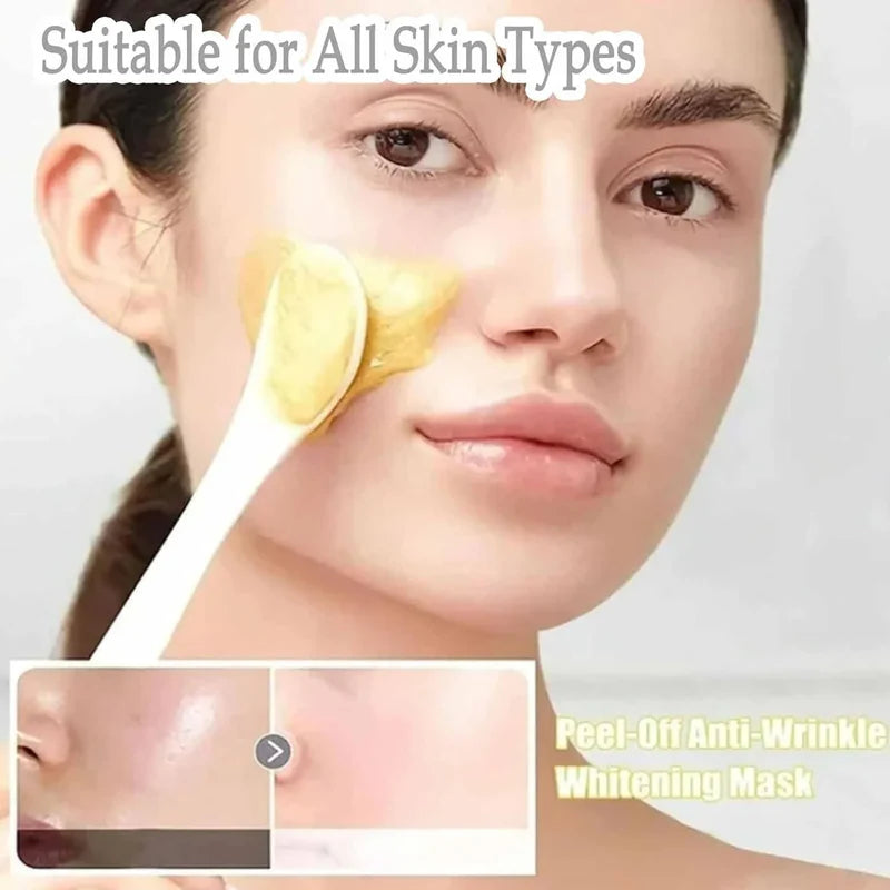 98.4% Gold Foil Peel-Off Mask Buy 1 Get 1 Free - Pack Of 2