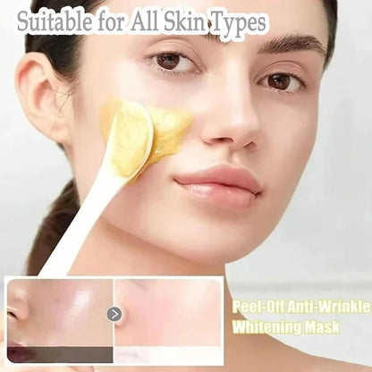 98.4% Gold Foil Peel-Off Mask Buy 1 Get 1 Free - Pack Of 2