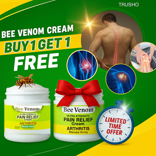 Bee Venom Ultra Strength Pain Relief Cream (BUY 1 GET 1 FREE)