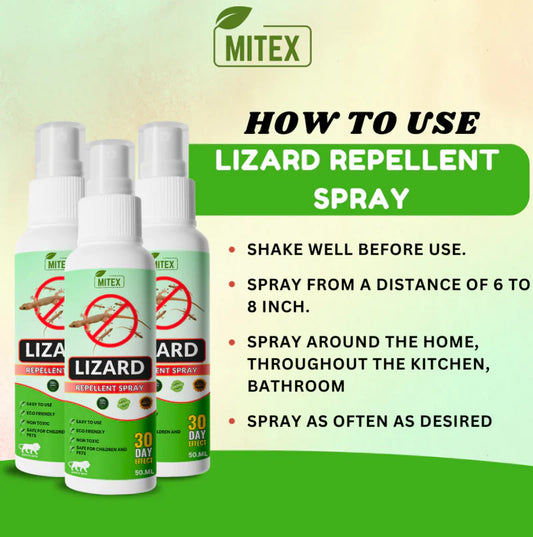 Lizard Repellent Spray - Protect your home from Pest, mite & insects
